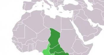 Kesk-Aafrika: piirkondlik koosseis, rahvastik ja majandus